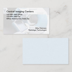 Medical Radiology Imaging Business Cards