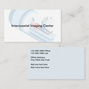 Medical Radiology Imaging Theme Business Cards
