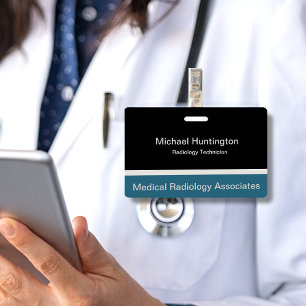 Medical Radiology Tech Badge