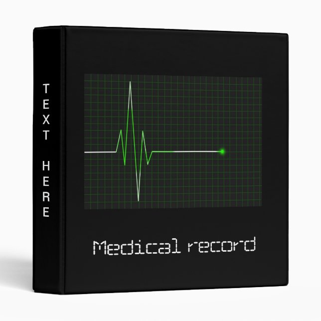 Medical Record Binder notbooks (Front/Spine)