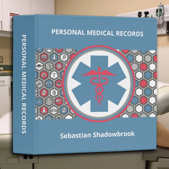 Medical Records 3 Ring Binder (Creator Uploaded)