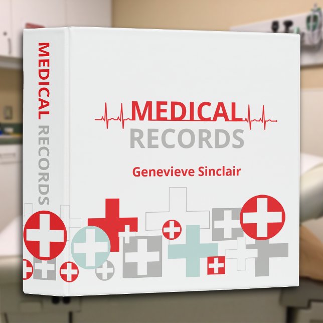 Medical Records 3 Ring Binder (Creator Uploaded)