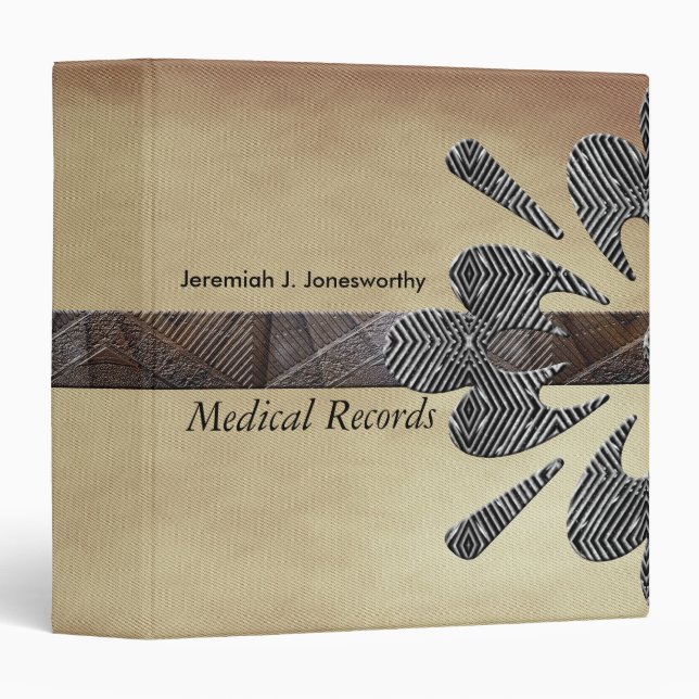 Medical Records Avery Binder (Front/Spine)