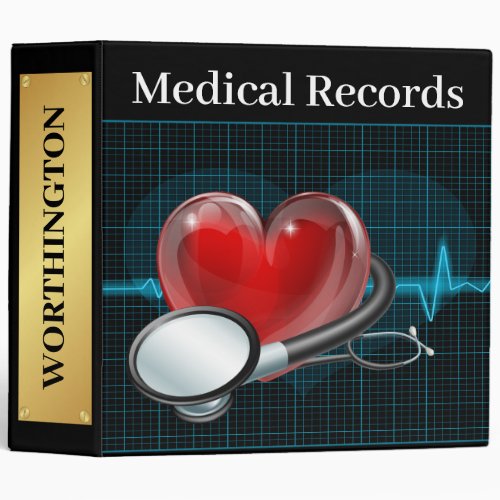 Medical Records Binder _ See Back