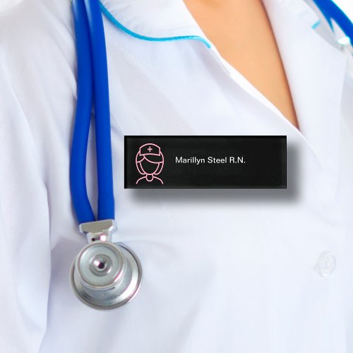 Medical Registered Nurse Professional Name Tag