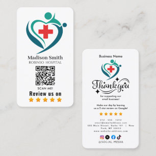 medical review QR Code Business Card
