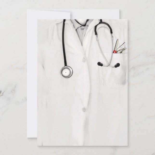 Medical School Graduation Announcement (Front)