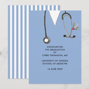 Medical School Graduation Announcement