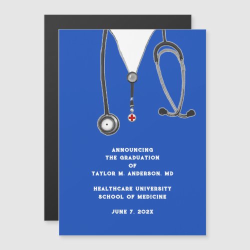 Medical School Graduation Announcement 