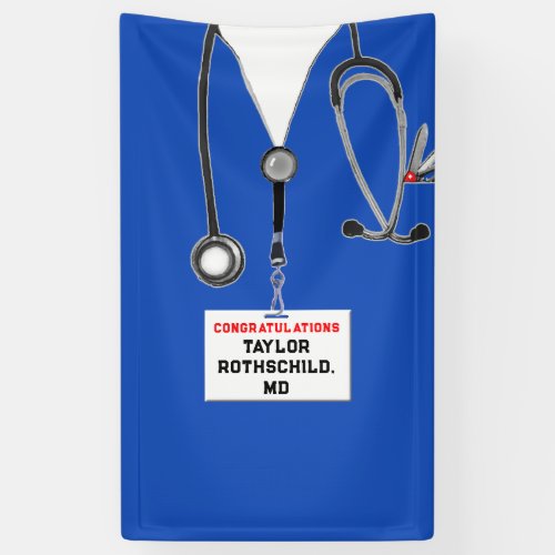 Medical School Graduation Banner