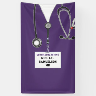 Medical School Graduation Banner