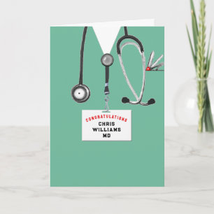 Medical School Graduation Card