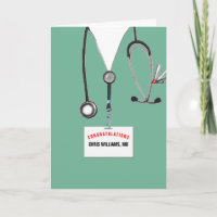 medical school graduation card