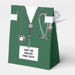 Medical School Graduation Favor Box