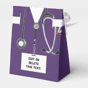 Medical School Graduation Favor Box