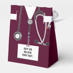 Medical School Graduation Favor Box