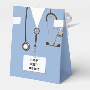 Medical School Graduation Favor Box
