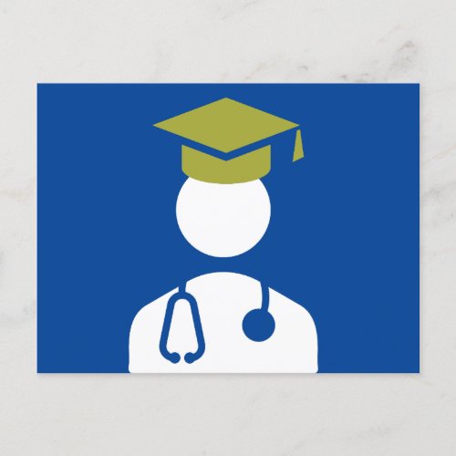 Medical school graduation invitation