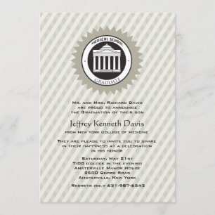 Medical School Graduation Invitation