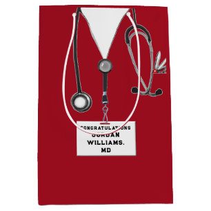 Medical School Graduation Medium Gift Bag