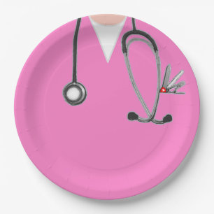 Medical School Graduation Paper Plates