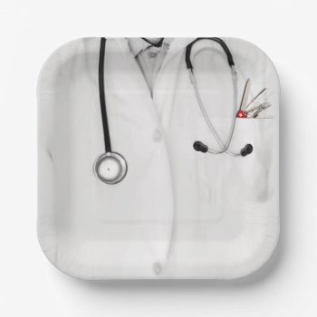 Medical School Graduation Paper Plates by ebbies at Zazzle