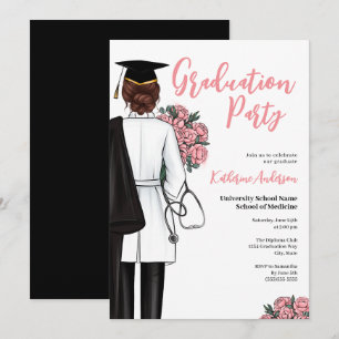 Medical School Graduation Party Invitation