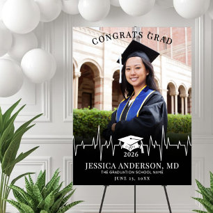 Medical School Graduation Photo Sign