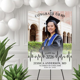 Medical School Graduation Photo Welcome Sign