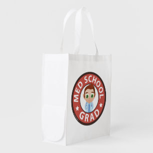 Medical School Graduation Reusable Grocery Bag