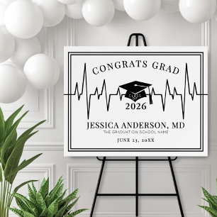 Medical School Graduation Sign