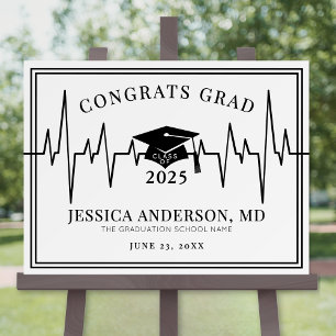 Medical School Graduation Sign
