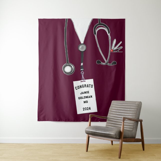Medical School Graduation Tapestry (In Situ)