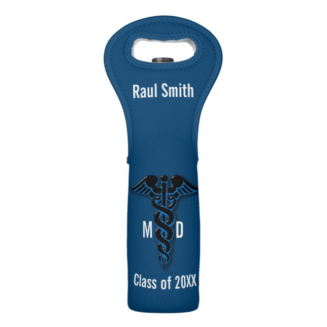 Medical School Graduation Wine Bag (Front)