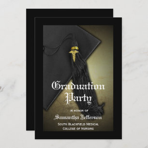 Medical School or Nursing Graduation Party Invitation