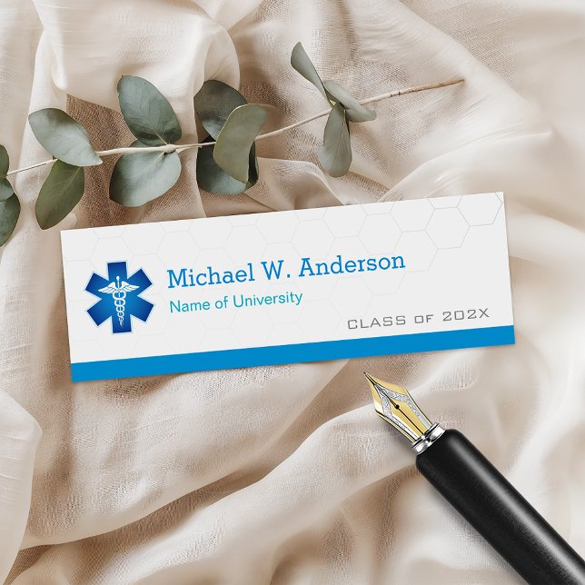 Medical School Student Graduation Name Card (Creator Uploaded)