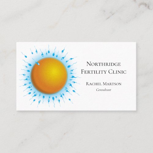 Medical Science Fertility Family Clinic Business Card