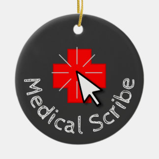 Medical Scribe Profession Ornament