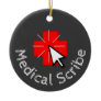 Medical Scribe Profession Ornament
