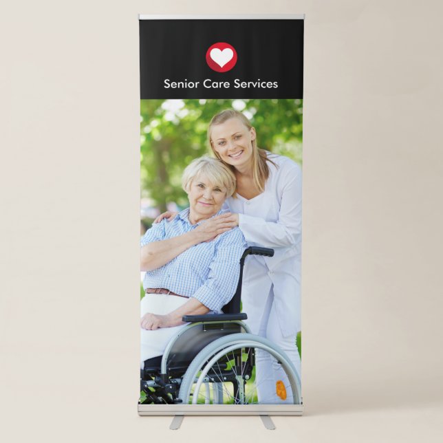 Medical Senior Care Retractable Banner (Front)