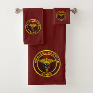 Medical Service Corps Bath Towel Set