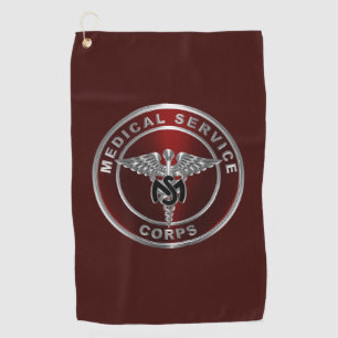 Medical Service Corps Golf Towel