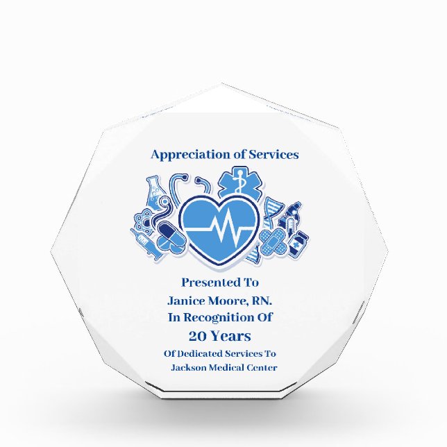 Medical Services Award (Front)