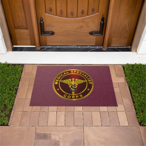 MEDICAL SPECIALIST CORPS DOORMAT