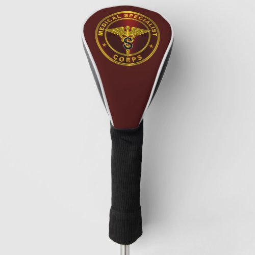 Medical Specialist Corps Golf Head Cover