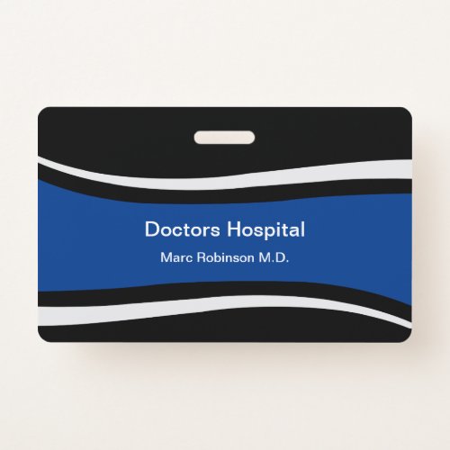 Medical Staff Modern ID Badges
