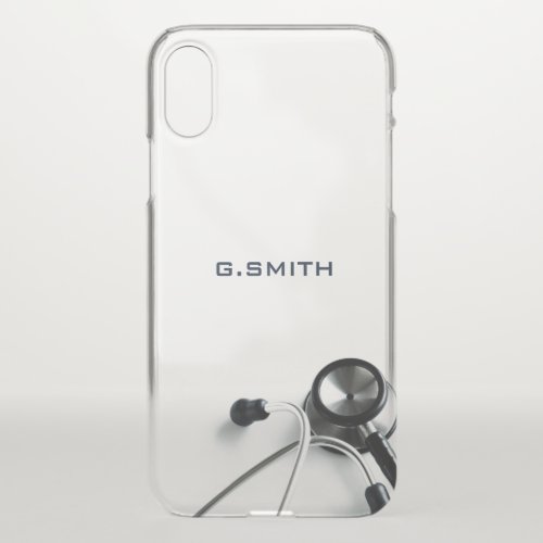 Medical Stethoscope  For Doctors and Nurses iPhone X Case