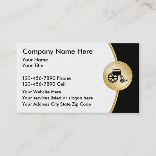 Medical Supplies Business Card