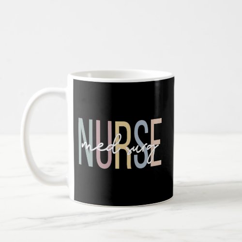 Medical_Surgical Nursing Boho Med Surg Nurse Coffee Mug