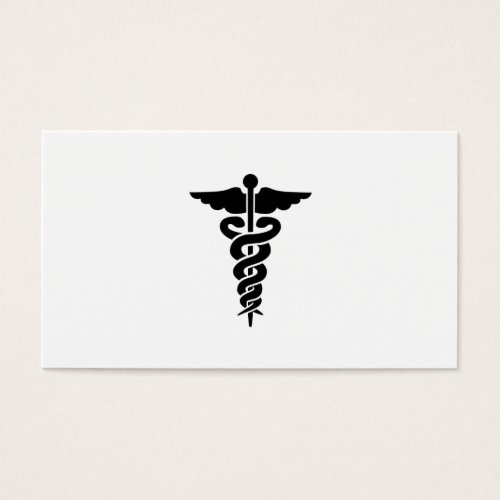 Medical Symbol Business Card Template